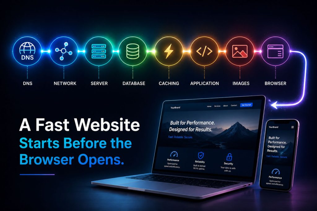 A Fast Website Begins Long Before the Browser Opens