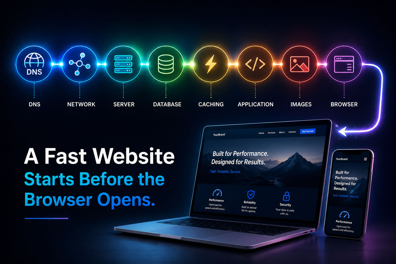 A Fast Website Begins Long Before the Browser Opens